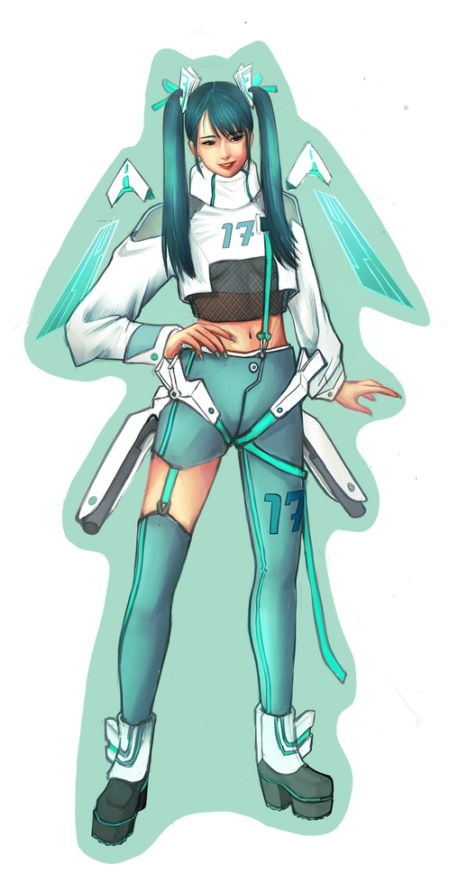 Cyber Racer Miku