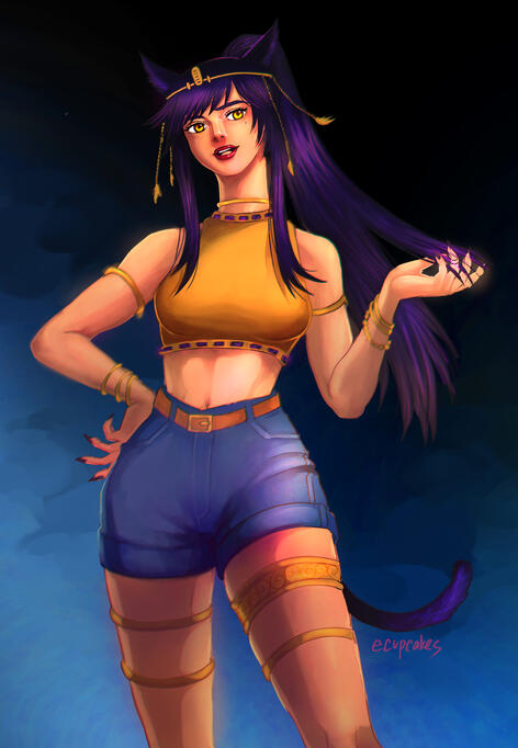 Coloured &amp; Inked Art